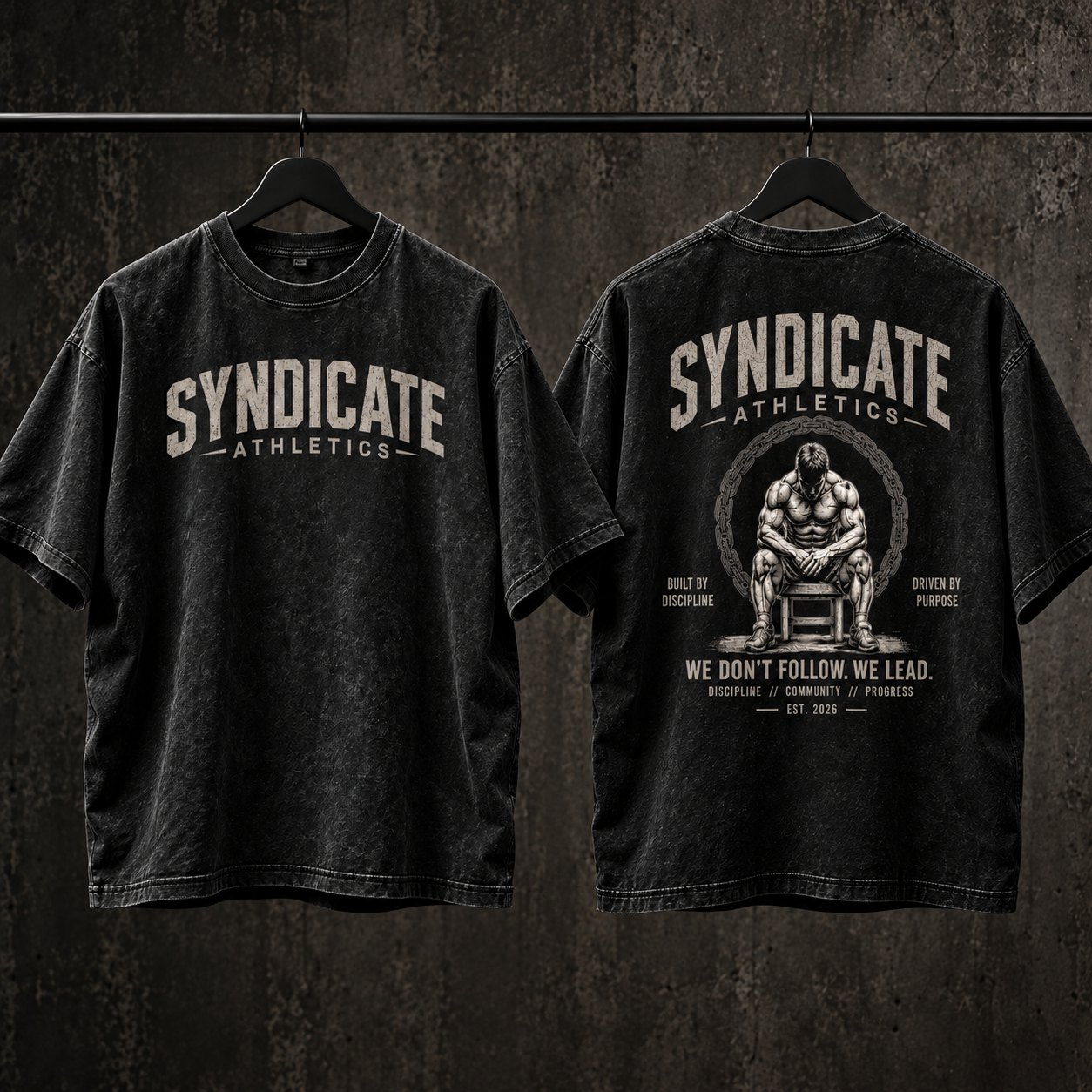 Legacy Tee, front and back
